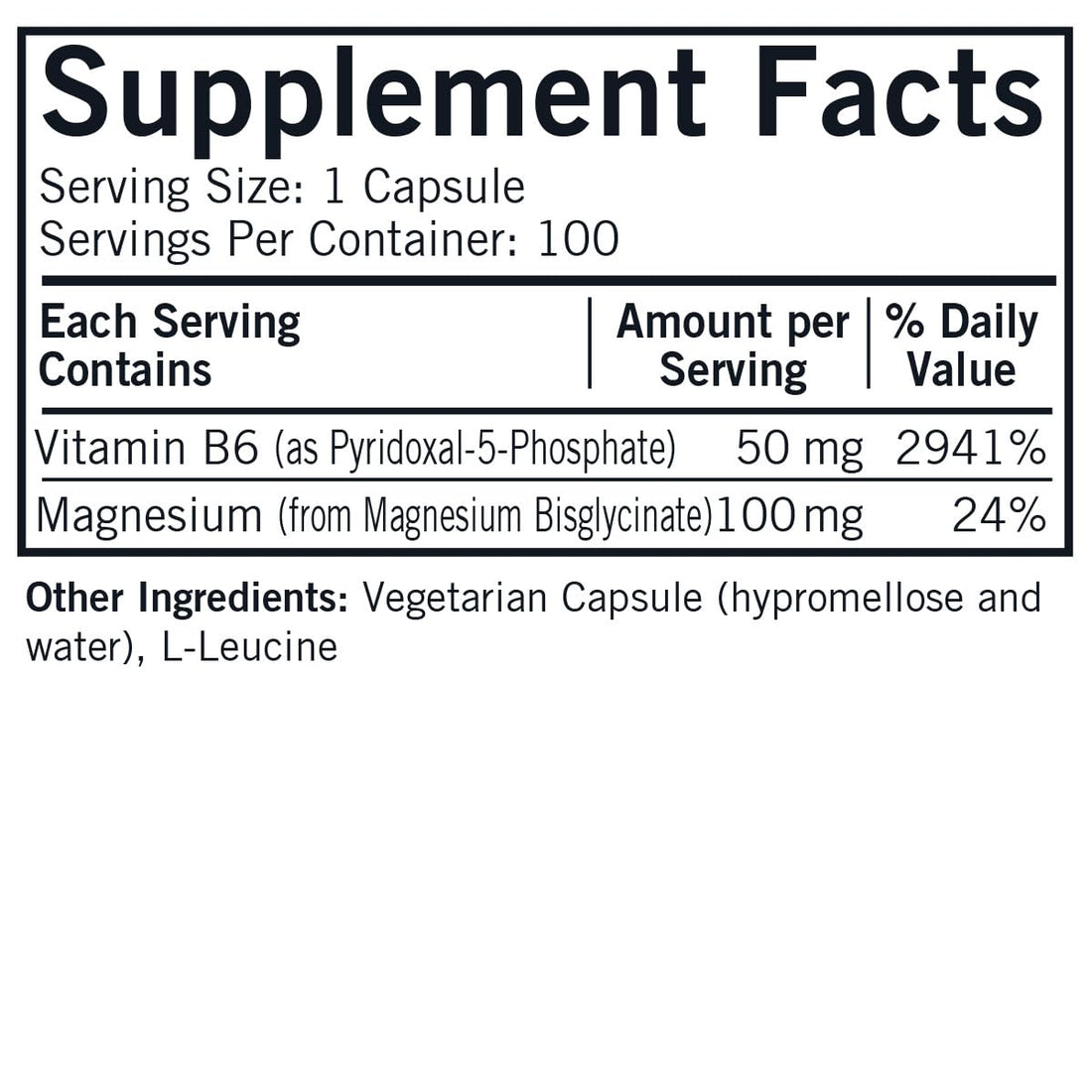 Kirkman – P-5-P (Pyridoxal 5-Phosphate, Vitamin B-6 Metabolite) with Magnesium Bisglycinate - Hypoallergenic