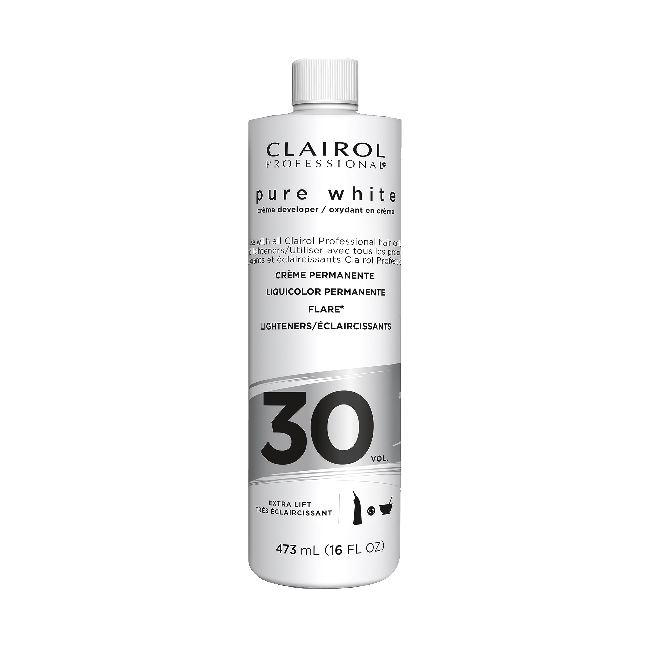 Clairol Soy 4Plex Pure White Developer 30 Volume Creme 16Oz Hc-04915