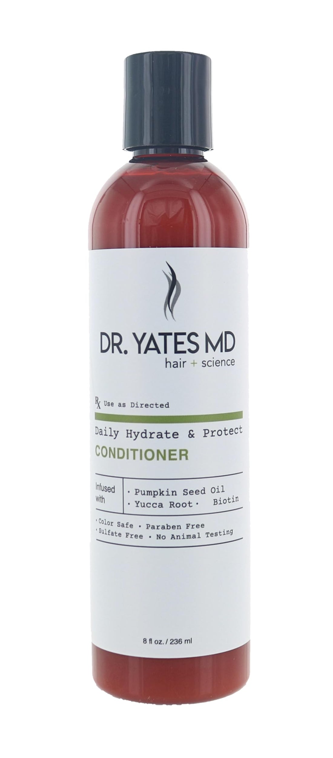 Dr. Yates MD – Hydrating Conditioner, Hydrates Hair and Supports Fuller, Thicker Hair (8 oz)