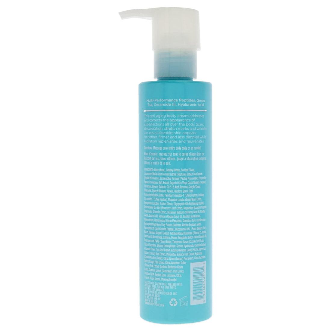 HydroPeptide Slimming Body Rejuvenation Firming Moisturizer, 6.76 Fl Oz