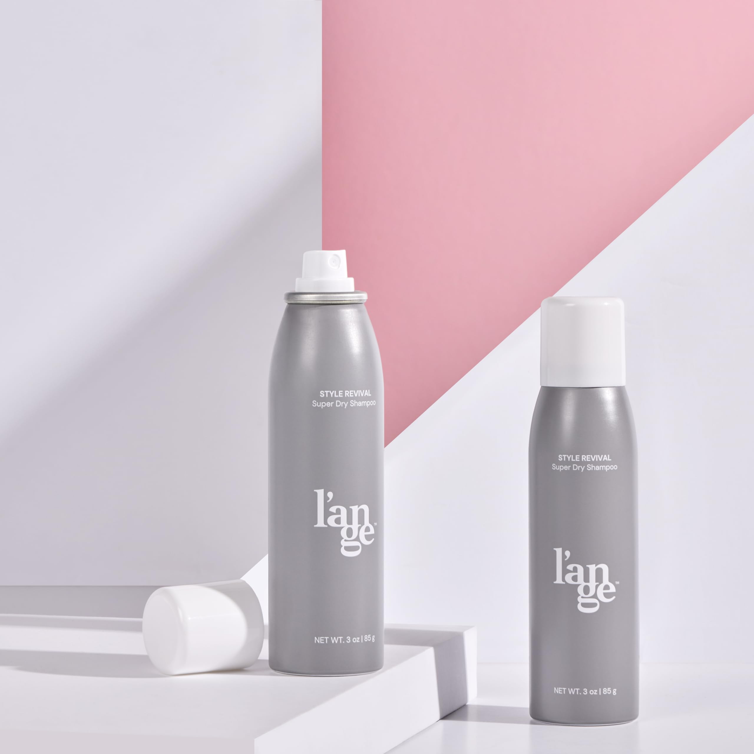 L'ANGE HAIR Style Revival Super Dry Shampoo Spray | Refreshes Hair and Absorbs Oil | Volumizing Dry Shampoo | Adds Texture and Body for Styling | Dry Shampoo For Women