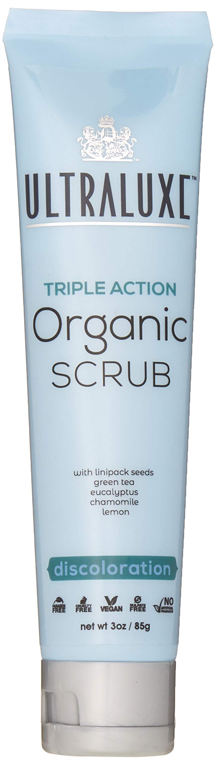 UltraLuxe Triple Action Organic Scrub-Discoloration 85g