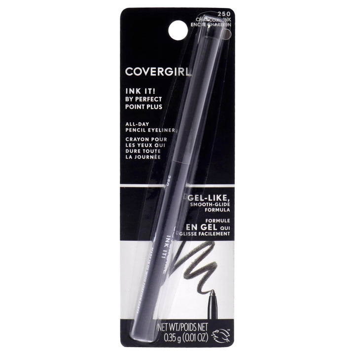 COVERGIRL Ink It! By Perfect Point Plus Waterproof Eyeliner Charcoal Ink 250, .006 oz