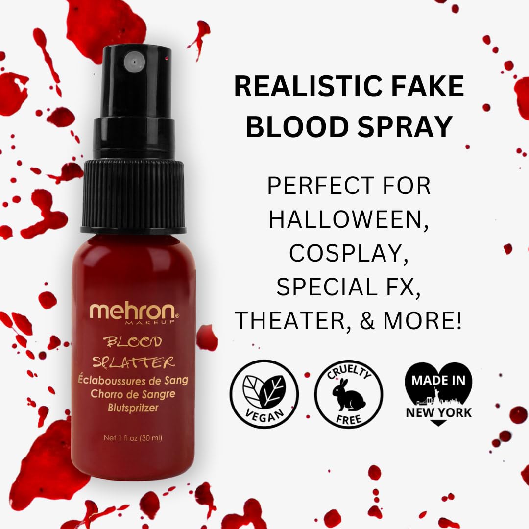 Mehron Splatter Blood (1 oz)