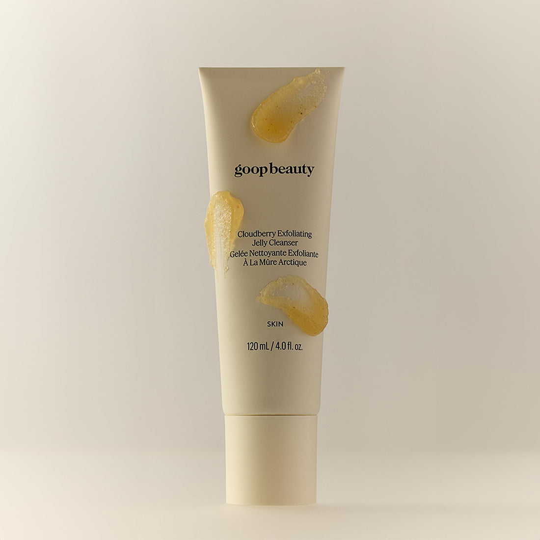 goop Beauty Exfoliating Jelly Cleanser | Face Wash to Clean & Smooth Skin | Squalane, Kakadu Plum, & Vitamin C | Moisturizes & Soothes Skin | Paraben & Silicone Free | 4 fl oz