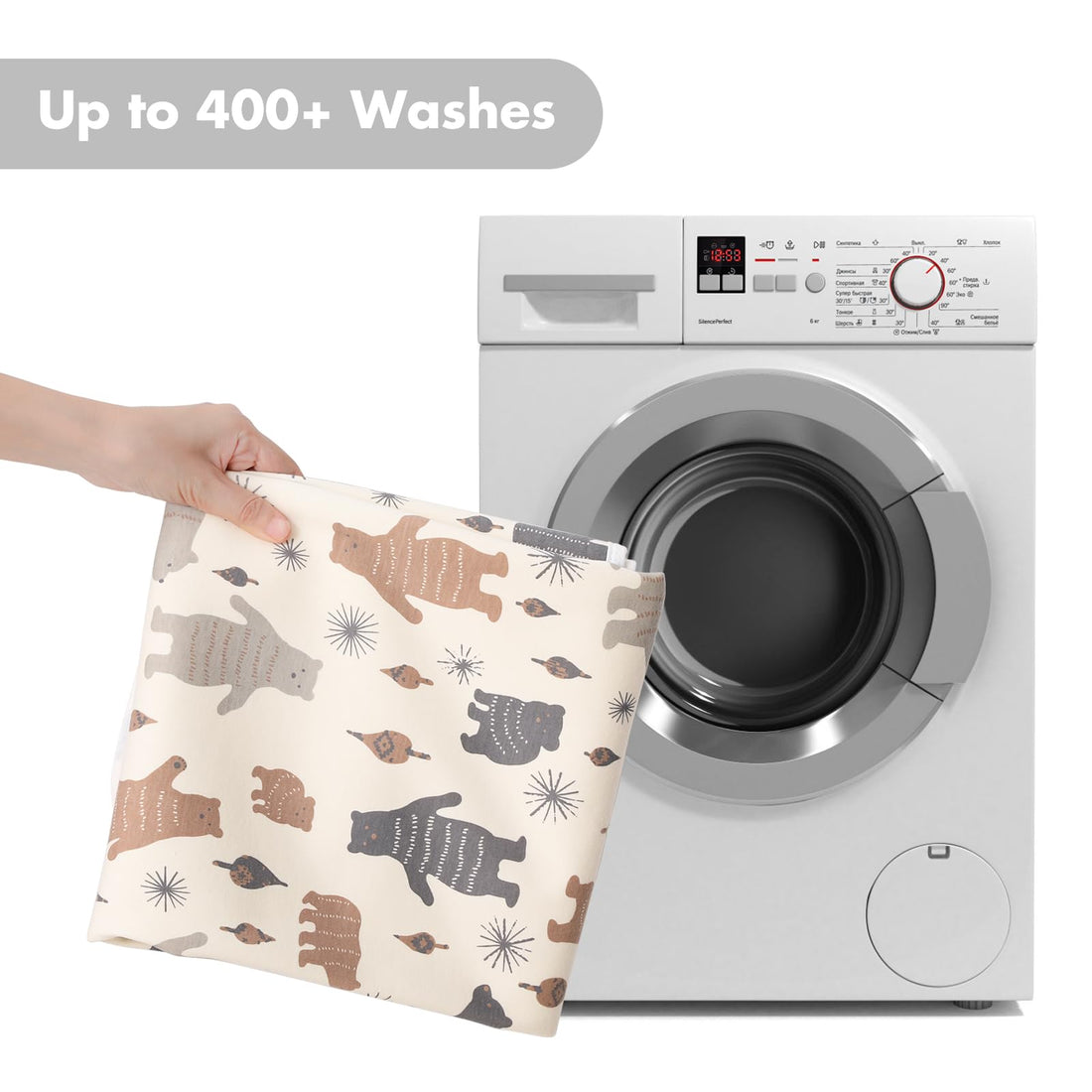 YIVEKO Baby Waterproof Bed Pad Washable Mattress Pad Reusable Underpads Bed Wetting Incontinence Cover for Baby Toddler Children and Adults