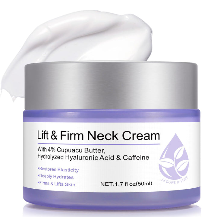 Neck Firming Cream - Anti-Aging Tighten and Lift Neck Cream for Wrinkles Sagging Skin - Neck Tightening Cream Suitable for Neck Face Throat Chest For Women Men 1PACK