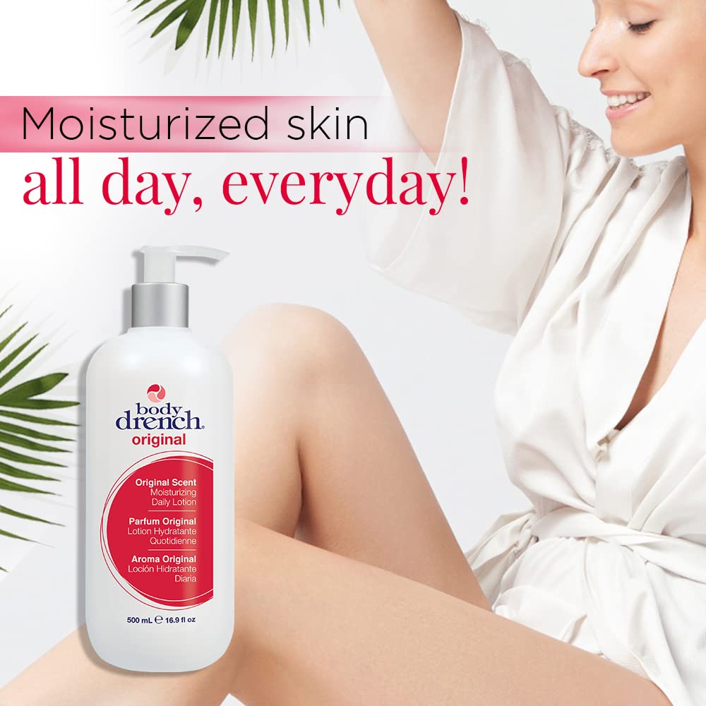Body Drench Moisturizing Lotion, 16.9 Ounce
