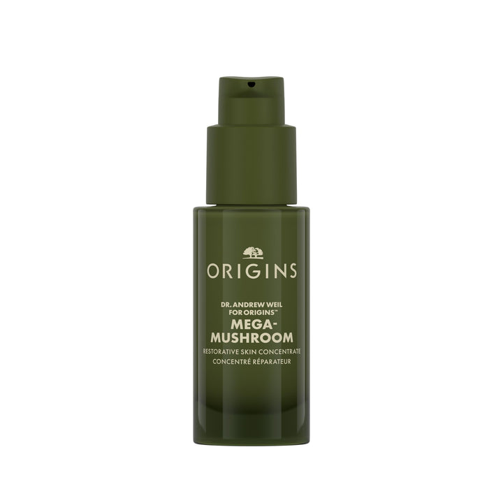 Origins Mega-Mushroom Restorative Skin Concentrate Serum | Visibly Reduces Redness & Strengthens Skin's Barrier | With Reishi Mushroom, 1 Fl Oz