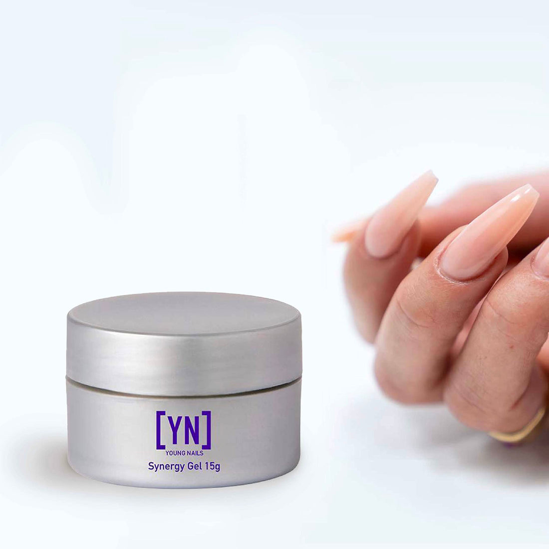 Young Nails Gel, White Sculpture, 15 Gram