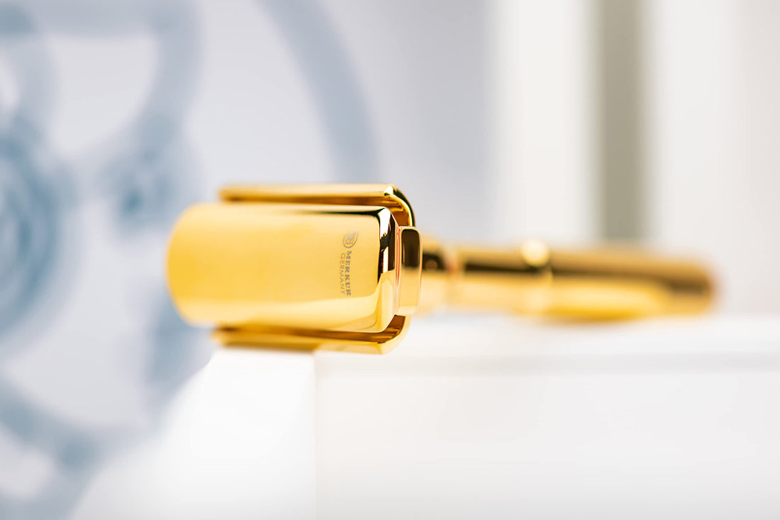 Merkur Adjustable Futur Safety Razor Gold Plated 702