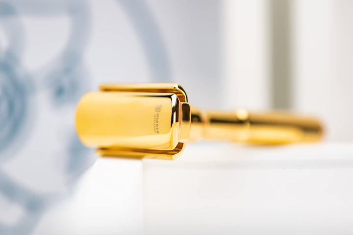 Merkur Adjustable Futur Safety Razor Gold Plated 702