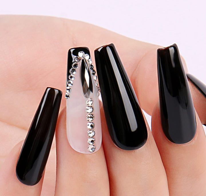 AIMEILI Shellac Soak Off UV LED Gel Nail Polish - Blackpool (007) 10ml