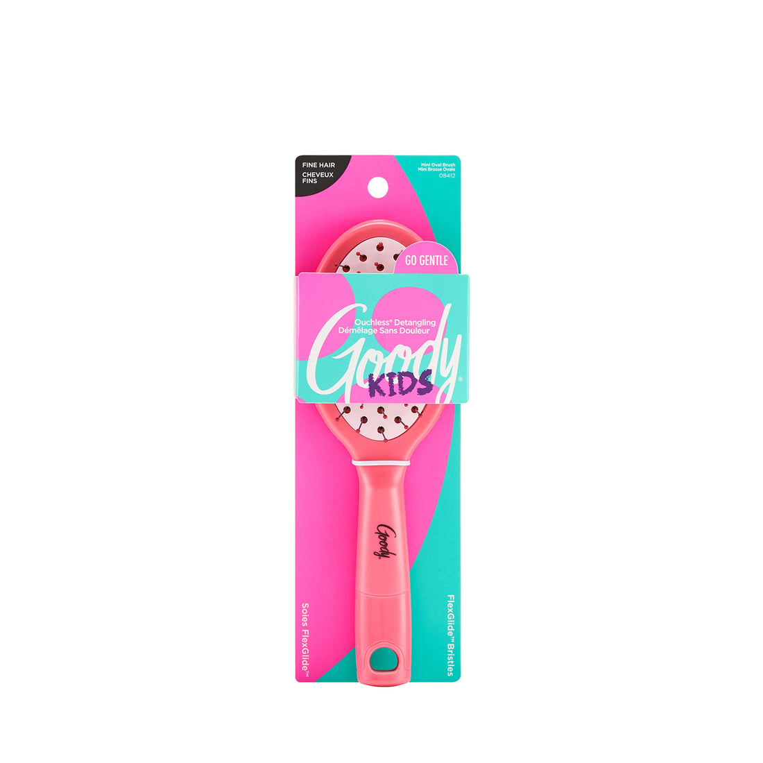 Purse Hair Brush : Goody Girls 1943556 Ouchless Purse Hair Brush, Assorted Colors