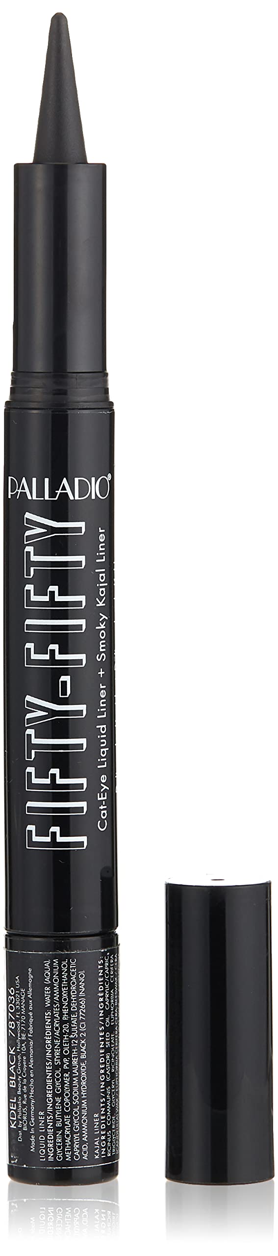 Palladio Fifty-fifty Eye Liquid Liner, Black Cat