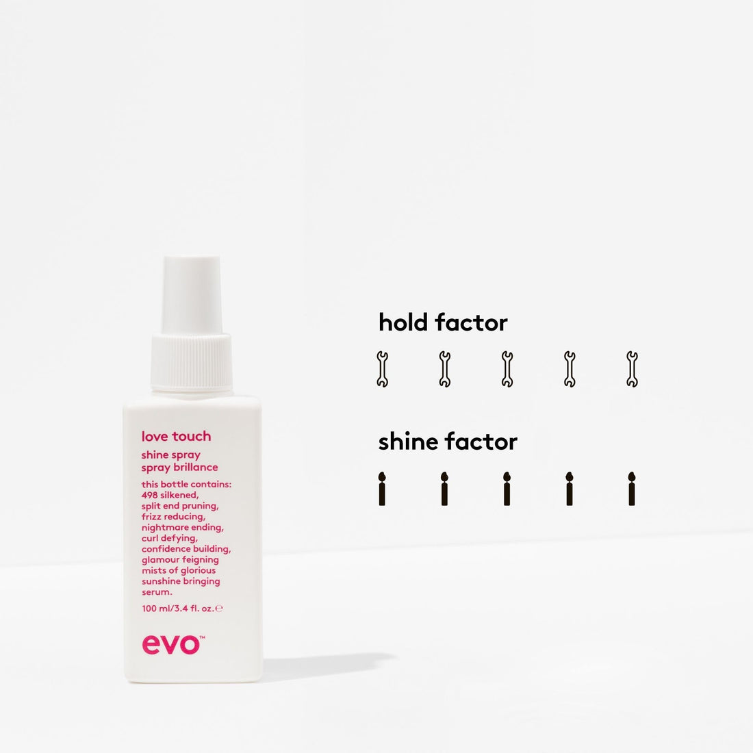Evo Love Touch Shine Spray, 196439