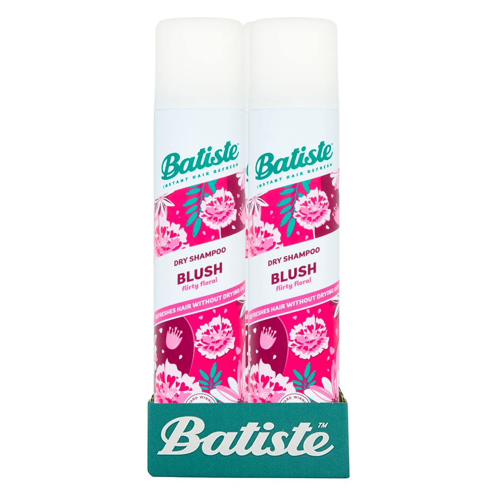 Batiste Dry Shampoo, Blush Fragrance, 3 Count
