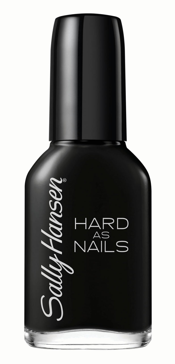 Sally Hansen Hard As Nails Color, Black Heart, 0.45 Fluid Ounce
