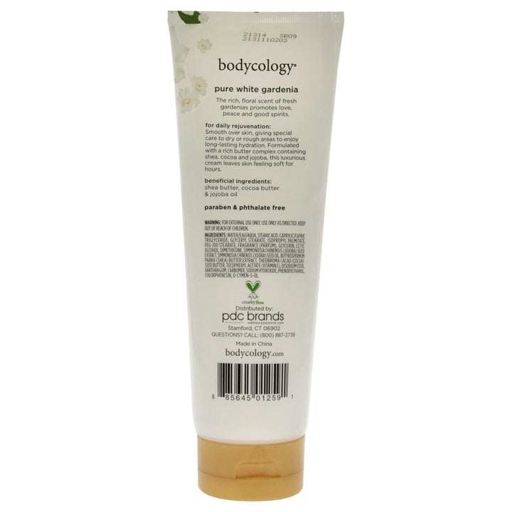 Bodycology Pure White Gardenia Body Cream Women 8 oz