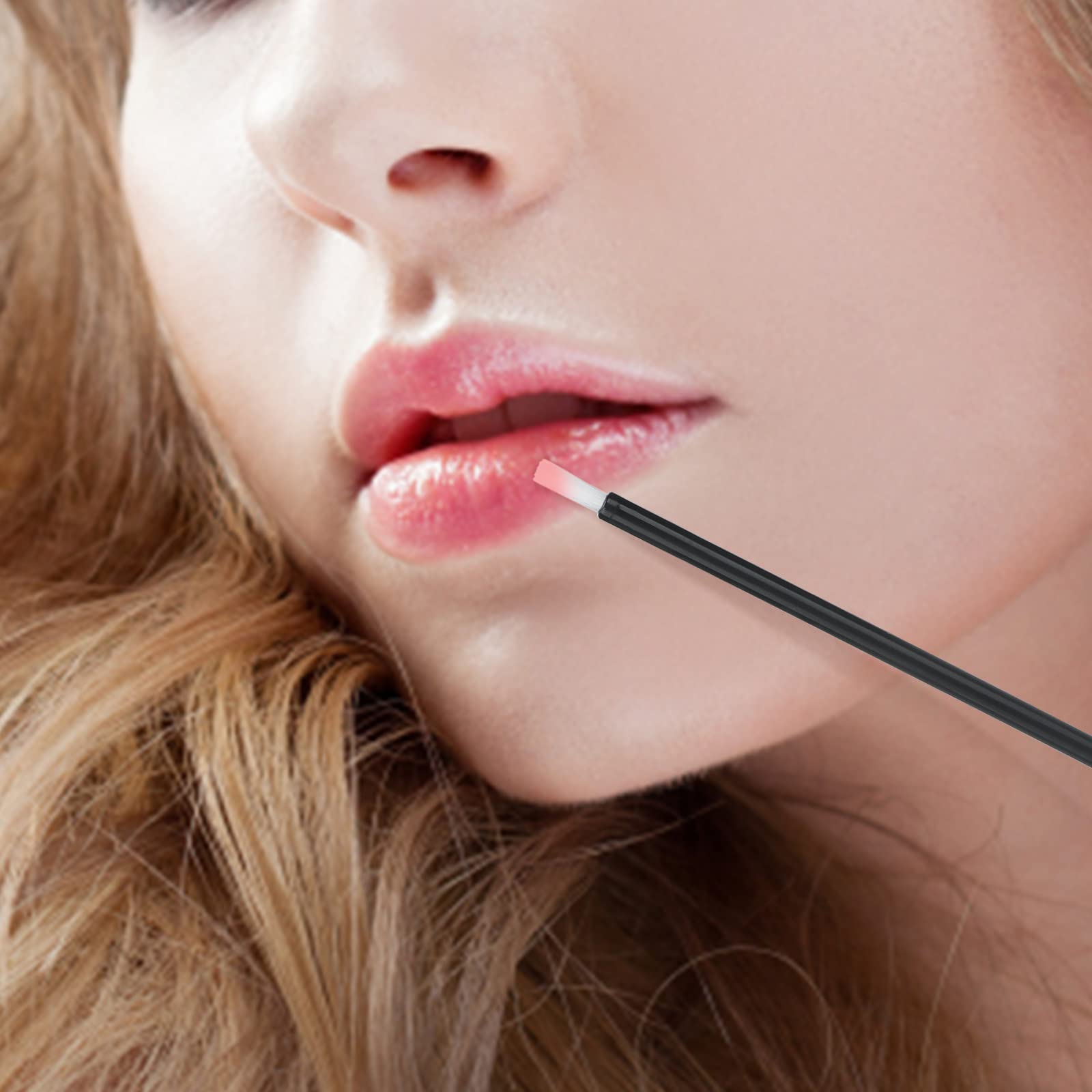 300PCS Lip Brush Applicators Lip Brushes Lipstick Lip Gloss Wands for Makeup