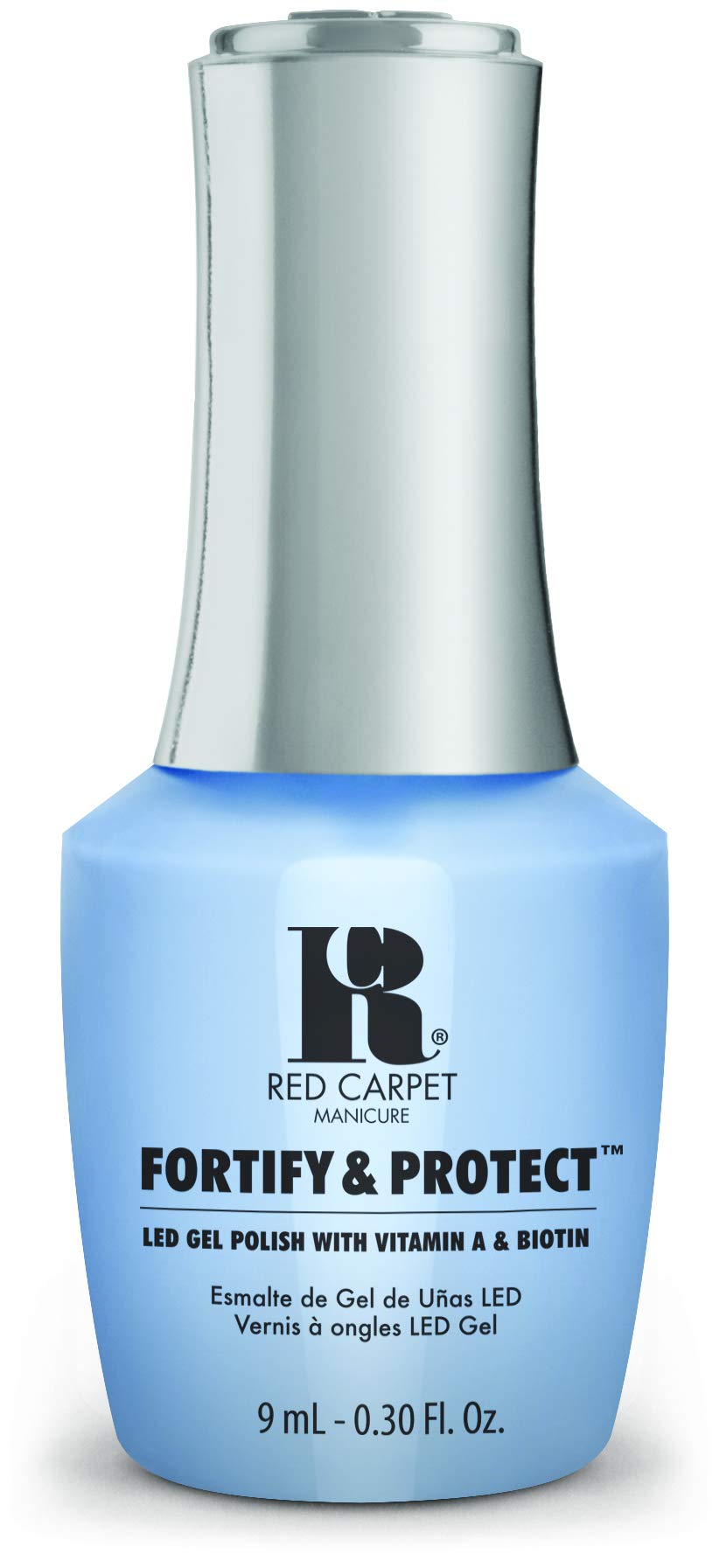 Red Carpet Manicure Fortify & Protect Runway Rehersal LED Nail Gel Color, 0.3 Fl. Oz.