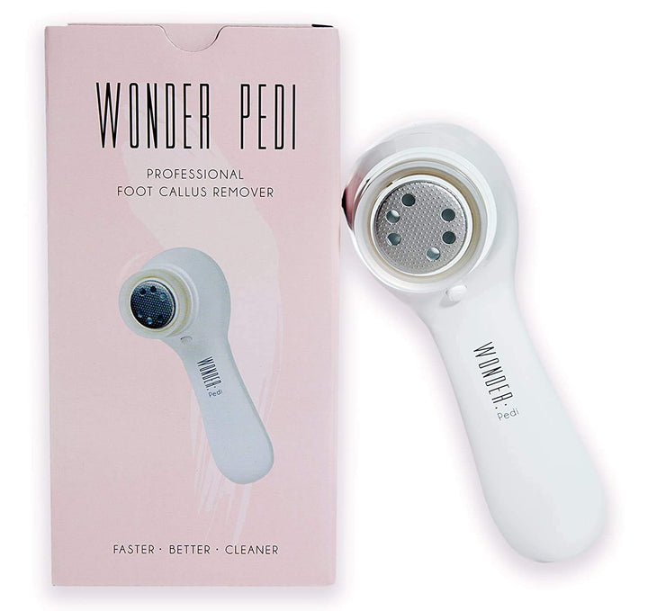 Wonderpedi Callus Remover: Electric Callus Remover Electronic Foot File to Shave Hard Cracked Dead Skin Professional Pedicure Tool Foot Care by Wonder Pedi (Callus Remover)