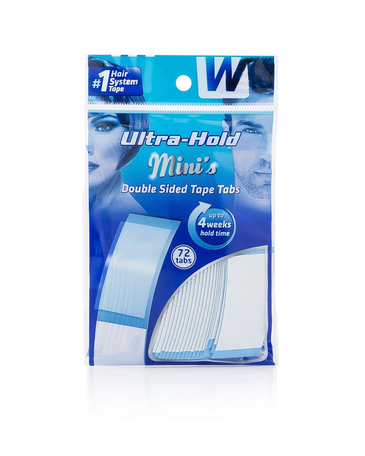 Walker's Ultra Hold Mini Tab, Double Sided Tape WKR-UHT-M-2PK Custom 72 Count (Pack of 2)
