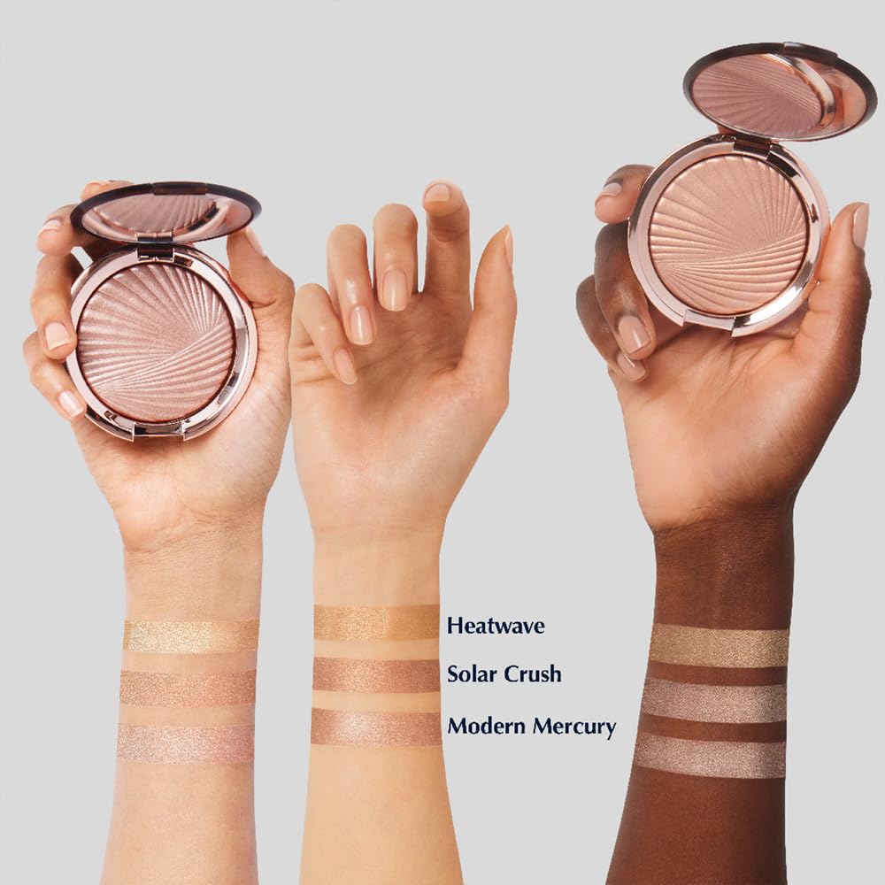 Estée Lauder Bronze Goddess Highlighting Powder Gelée Highlighter | Buildable & Radiant Glow, 0.31 Ounce, Heatwave