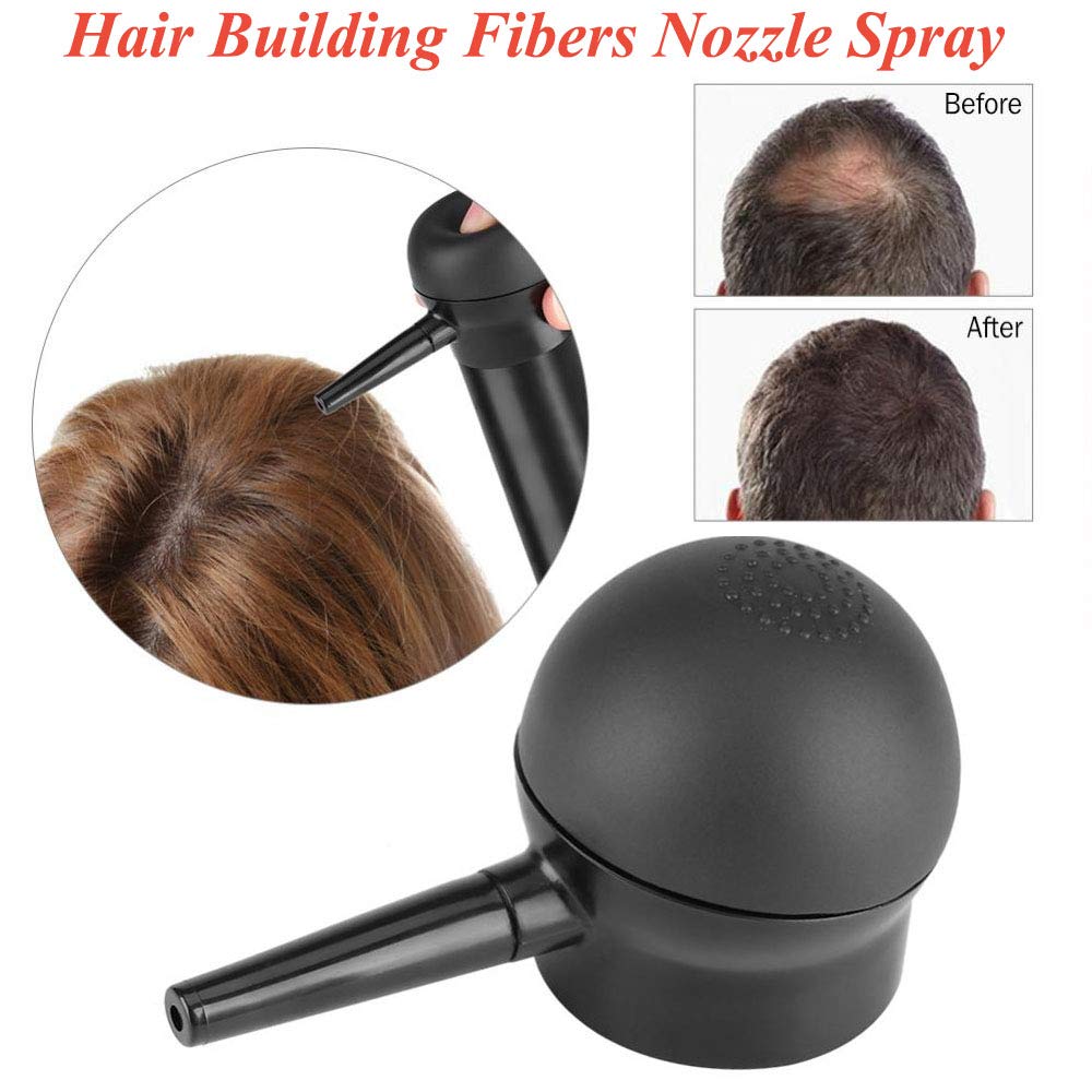 Hair Fiber Applicator, Spray Pump Application Nozzle for Hair Building Fibers Hair Thickening Tools