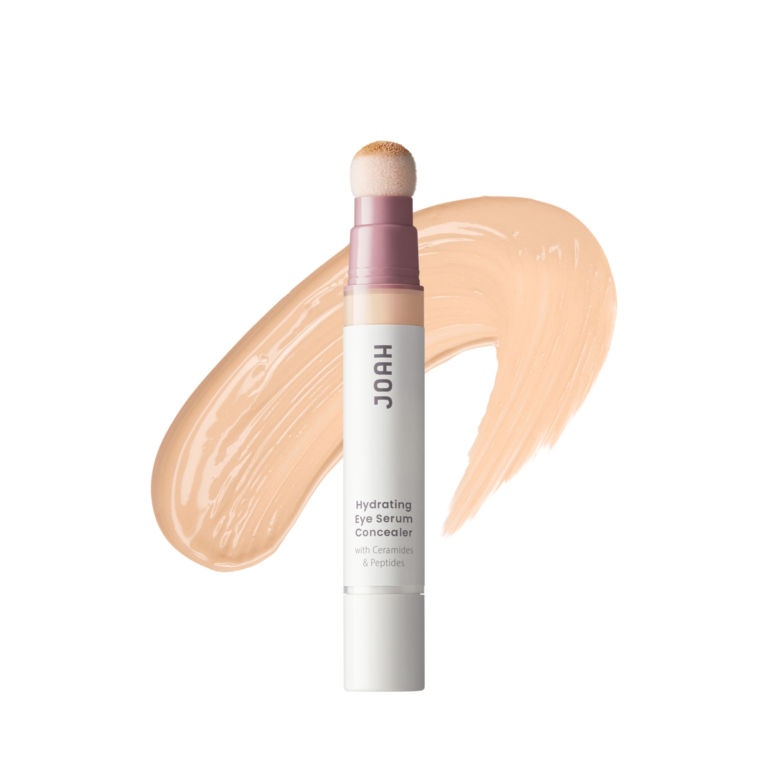 JOAH Perfect Complexion Eye Serum Concealer, Hydrating Under Eye Makeup and Skincare for Dark Circles and Puffiness, Fair Neutral