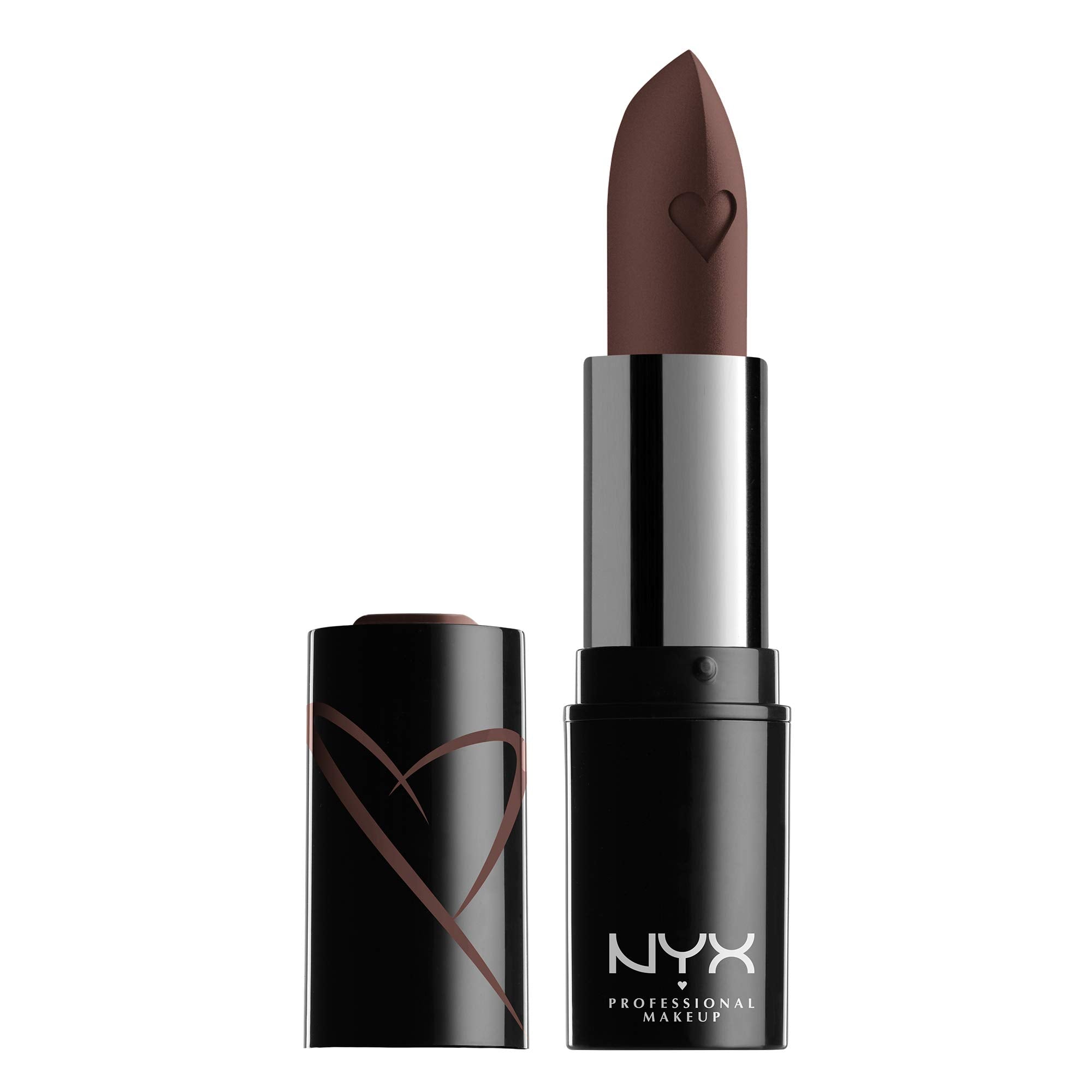 NYX PROFESSIONAL MAKEUP Shout Loud Satin Lipstick, Infused With Shea Butter - 1999 (Taupe)
