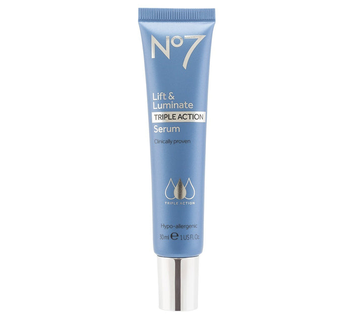 Boots No7 Lift & Luminate TRIPLE ACTION Serum **30ml*** VISIBLY REDUCES WRINKLES