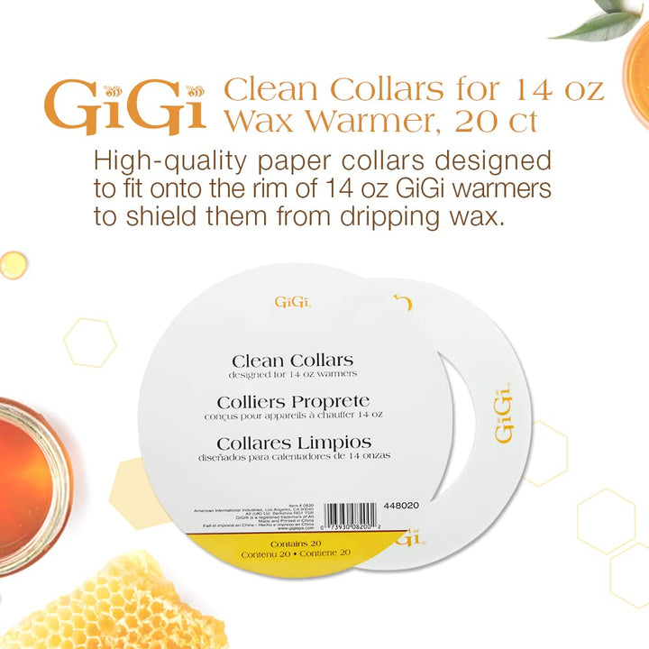Gi Gi Wax Warmer Clean Collars
