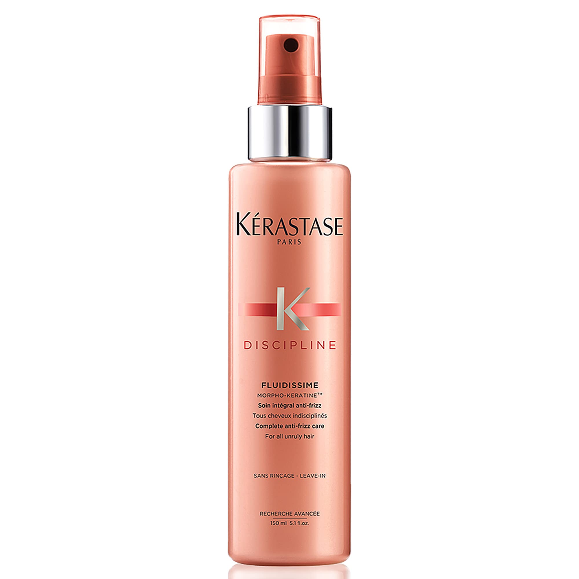 Kerastase Discipline Fluidissime Complete Anti-Frizz Care Spray for Unisex, 5.1 Ounce