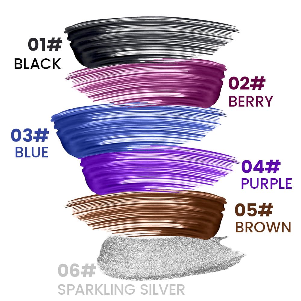 brown mascara waterproof,Brown Lash Mascara, Waterproof, Flake & Smudge Resistant, Cruelty-Free, Nourishing Formula,hypoallergenic mascara brown