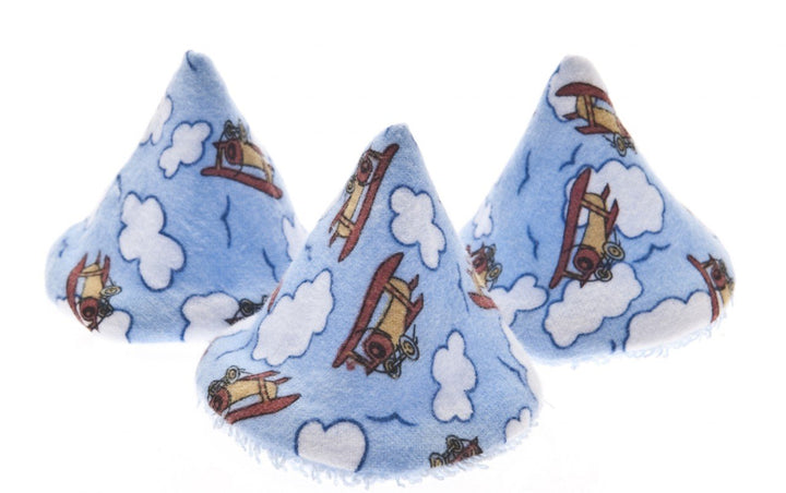 Beba Bean - Peepee Teepee for the Sprinkling WeeWeee, Baby Pee Shield , Airplane Design - 5 pack