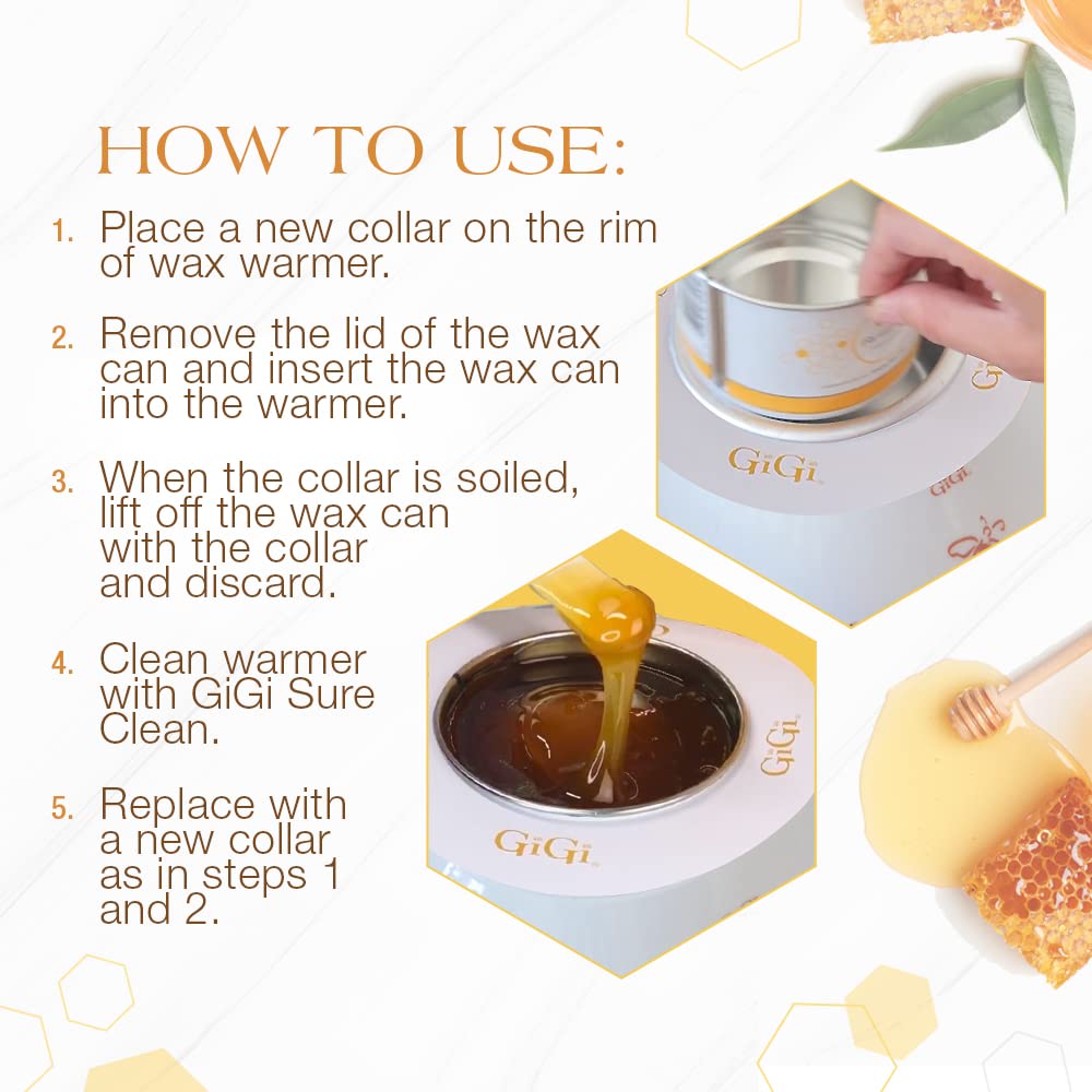 Gi Gi Wax Warmer Clean Collars