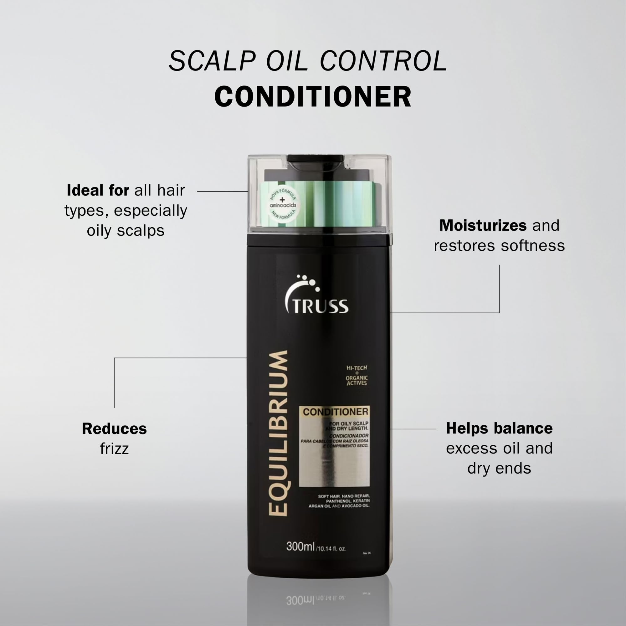 Truss Equilibrium Conditioner For Oily Scalp