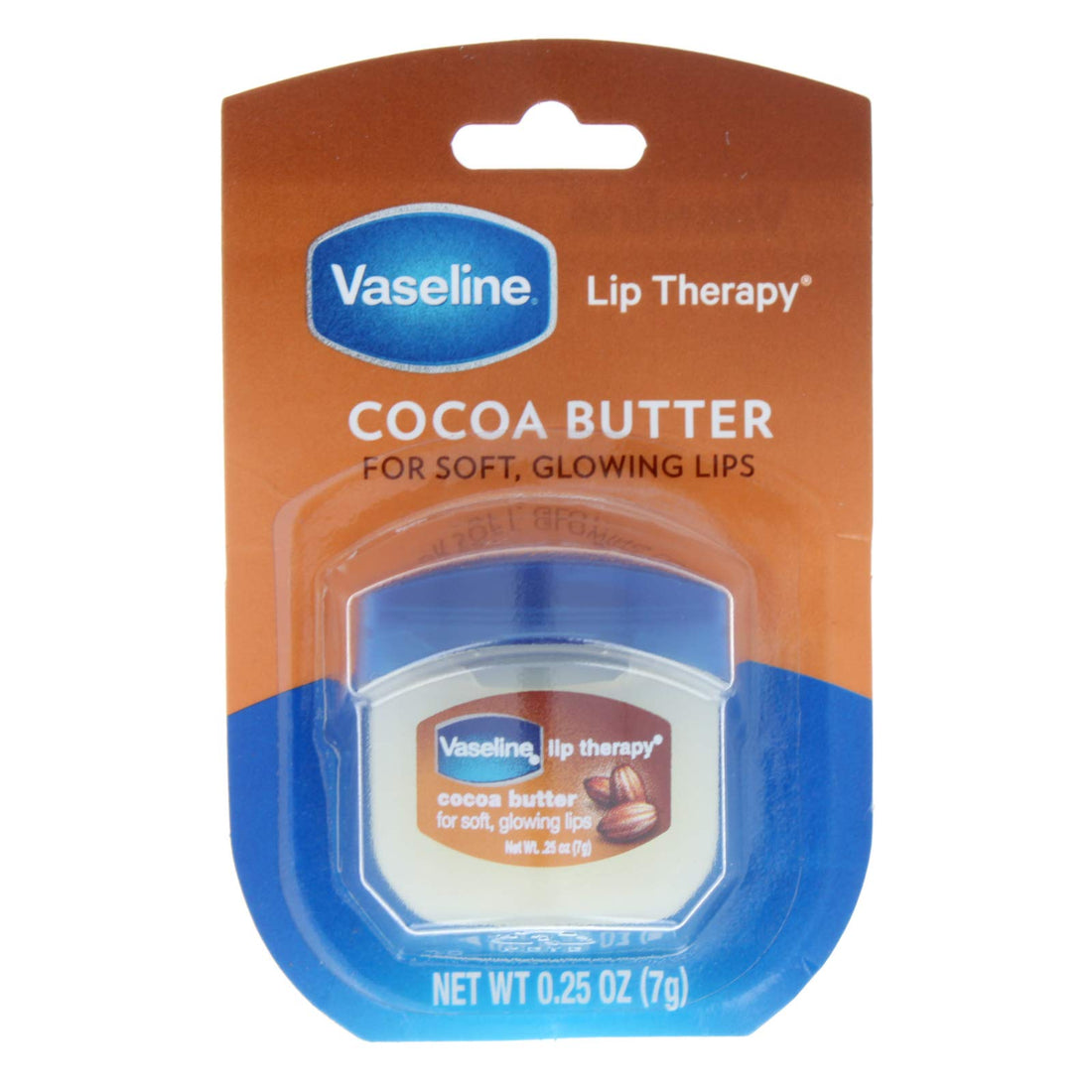 Vaseline Lip Cocoa Therapy Butter - 0.25 Oz, 4Pk, 1 Count, White