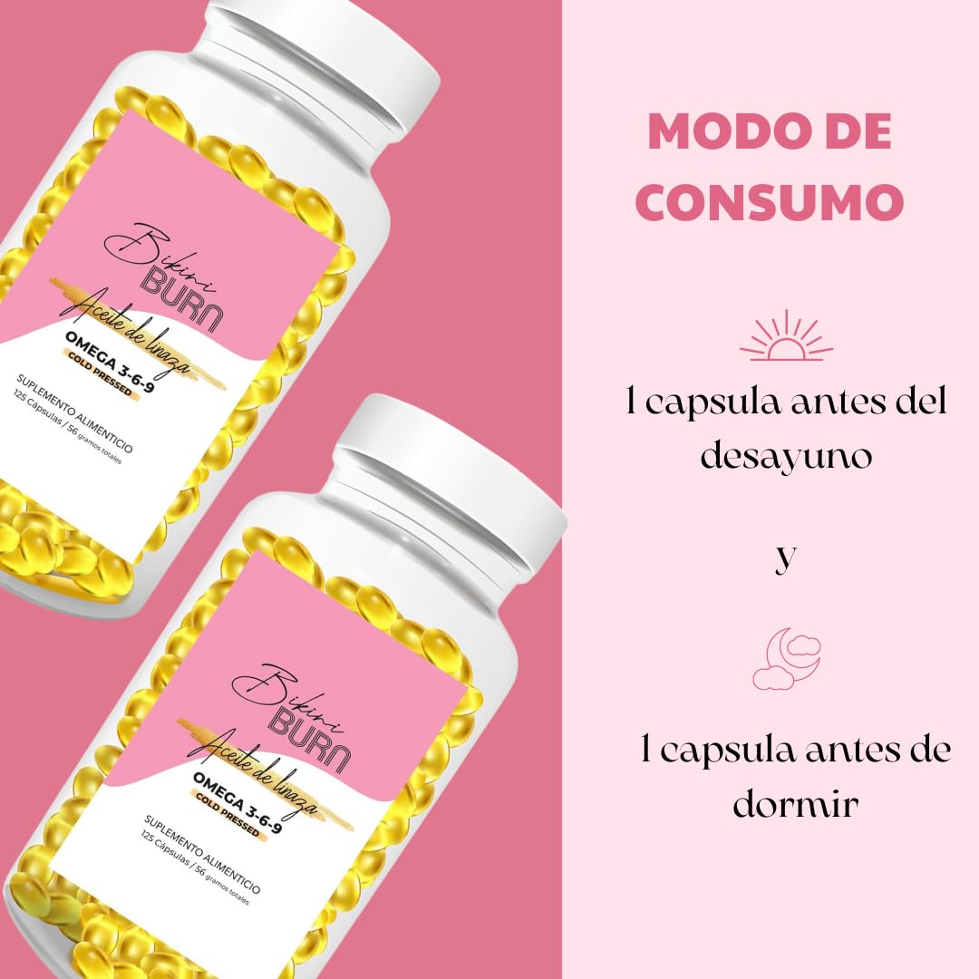 Bikini Burn Flax Seed Oil Cold Pressed