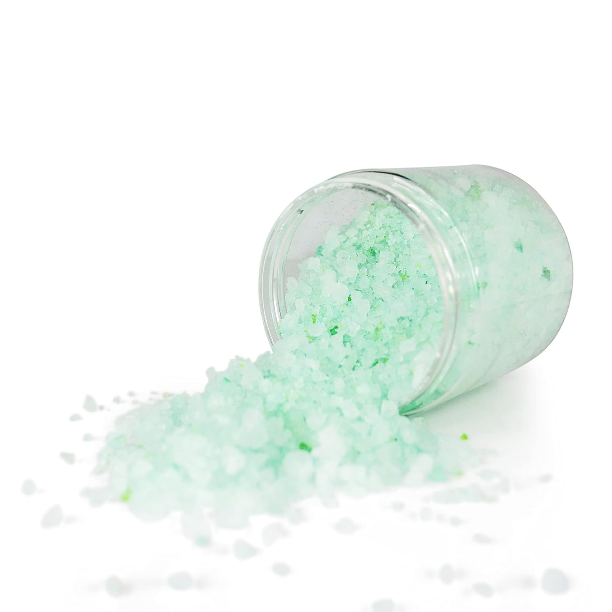 360Feel Sweet Pea Natural Bath Salt - Pure & Natural Body Scrub - Detox, Exfoliate, & Moisturize with Pure Ingredients - Alcohol & Sulfate Free Bath Soak - 8 Oz Jar