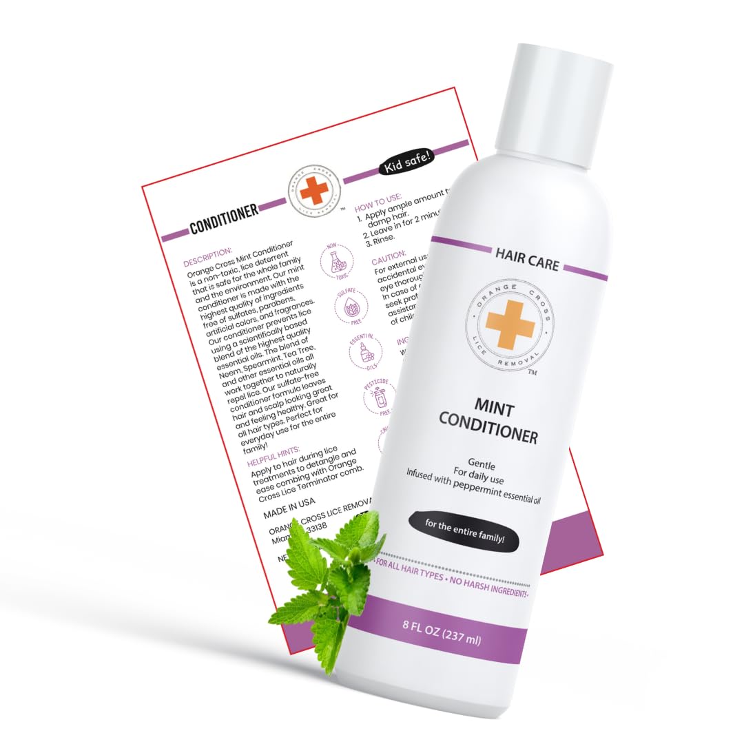 Orange Cross Conditioner 8oz | Natural, Essential Oils