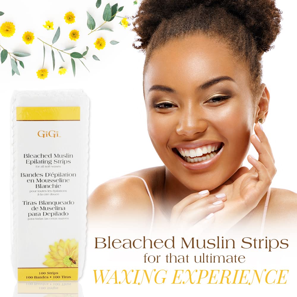 GiGi Honee Bleached Muslin Epilating Strips [0630]