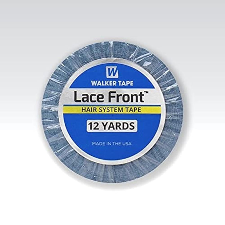 Double Sided Lace Front Tape - Long Bonding Hold for Wigs and Hair Extensions - Good Strong Flexible Grip - Safe and Easy to Use - 3/4 x 12 yards