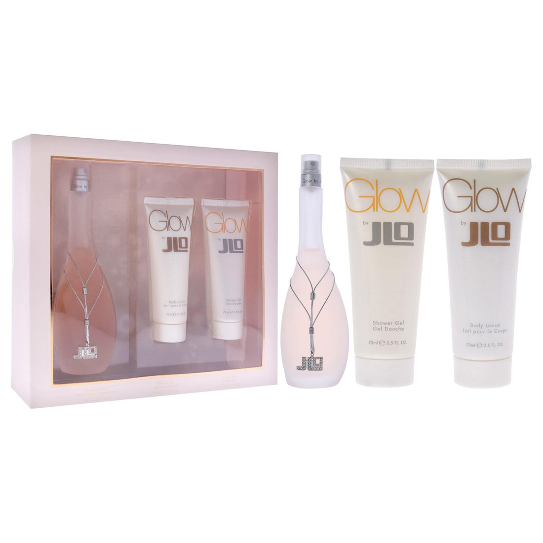 Jennifer Lopez Glow Fragrance Set, 3 Count
