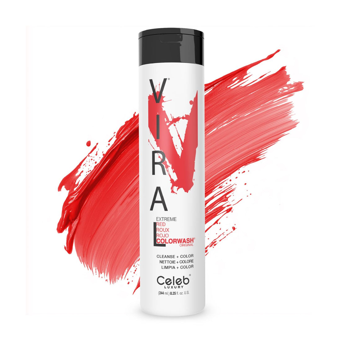 Viral Extreme Red Color Wash