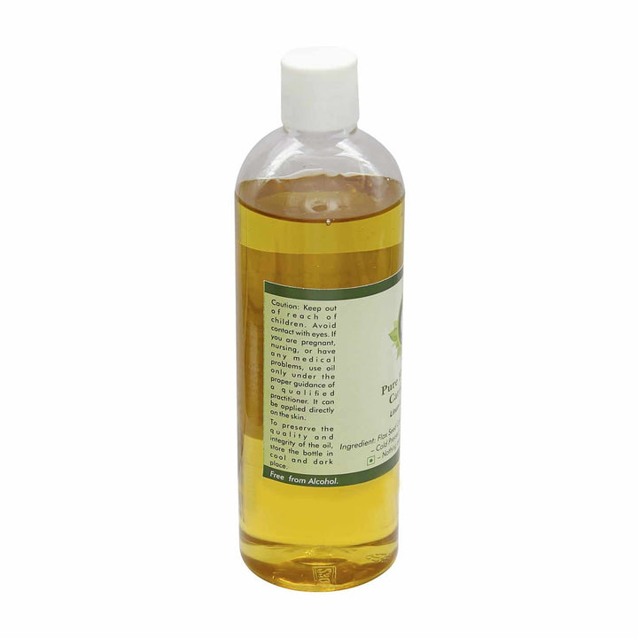 Flax Seed Oil | Linum Usitatissimum | Pure Flax Seed Oil | Unrefined | for Hair | for Cooking | 100% Pure Natural | Cold Pressed Flax Seed Oil | 100ml | 3.38oz by R V Essential