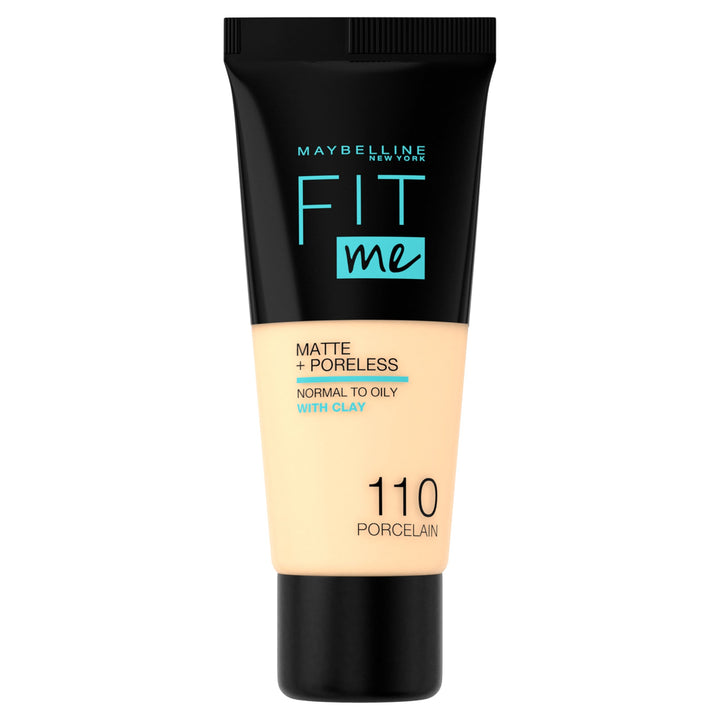 Maybelline New York Fit Me Matte & Poreless Foundation 110 Porcelain 30ml