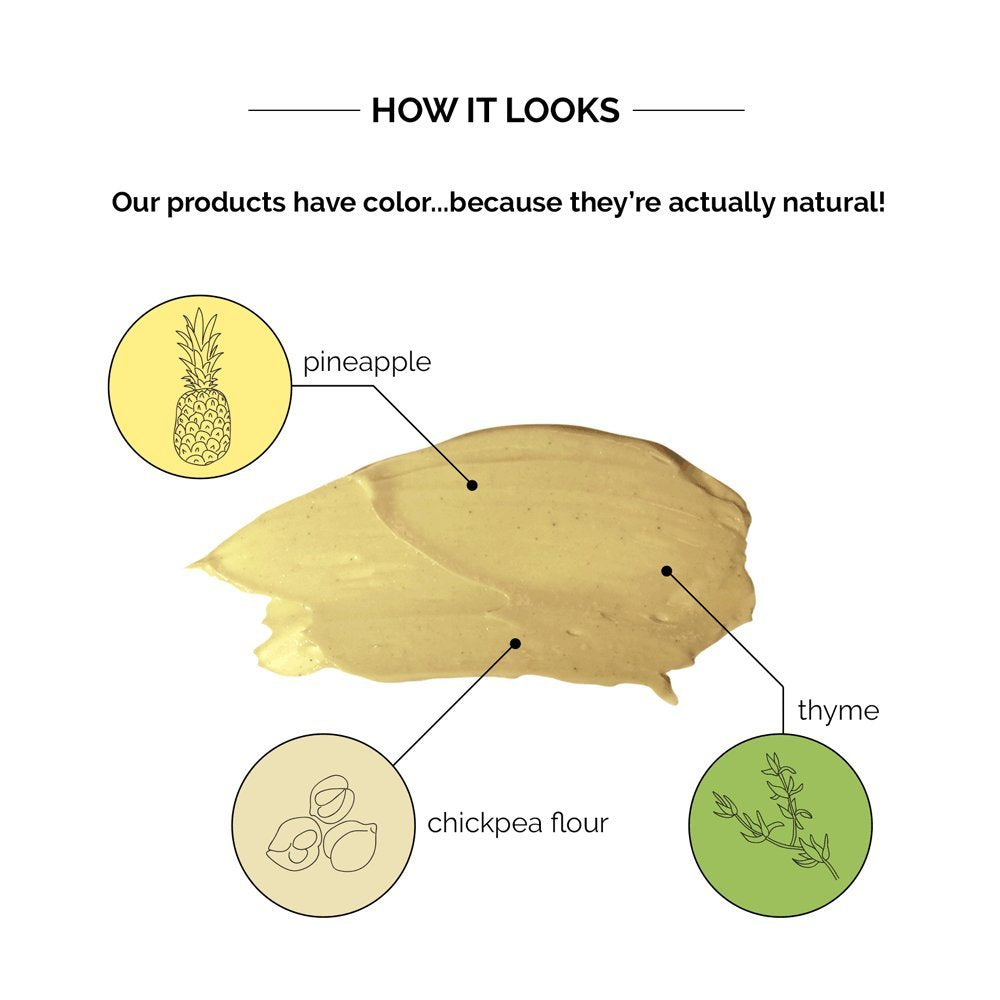 Jivi Exfoliating Face Wash and Acne Cleanser, 1.7 fl. oz, 100% Natural, 91% Organic, Made with Aloe Vera & Fullerââ‚¬â„¢s Earth, Vegan & Cruelty Free (Eucalyptus Mint)