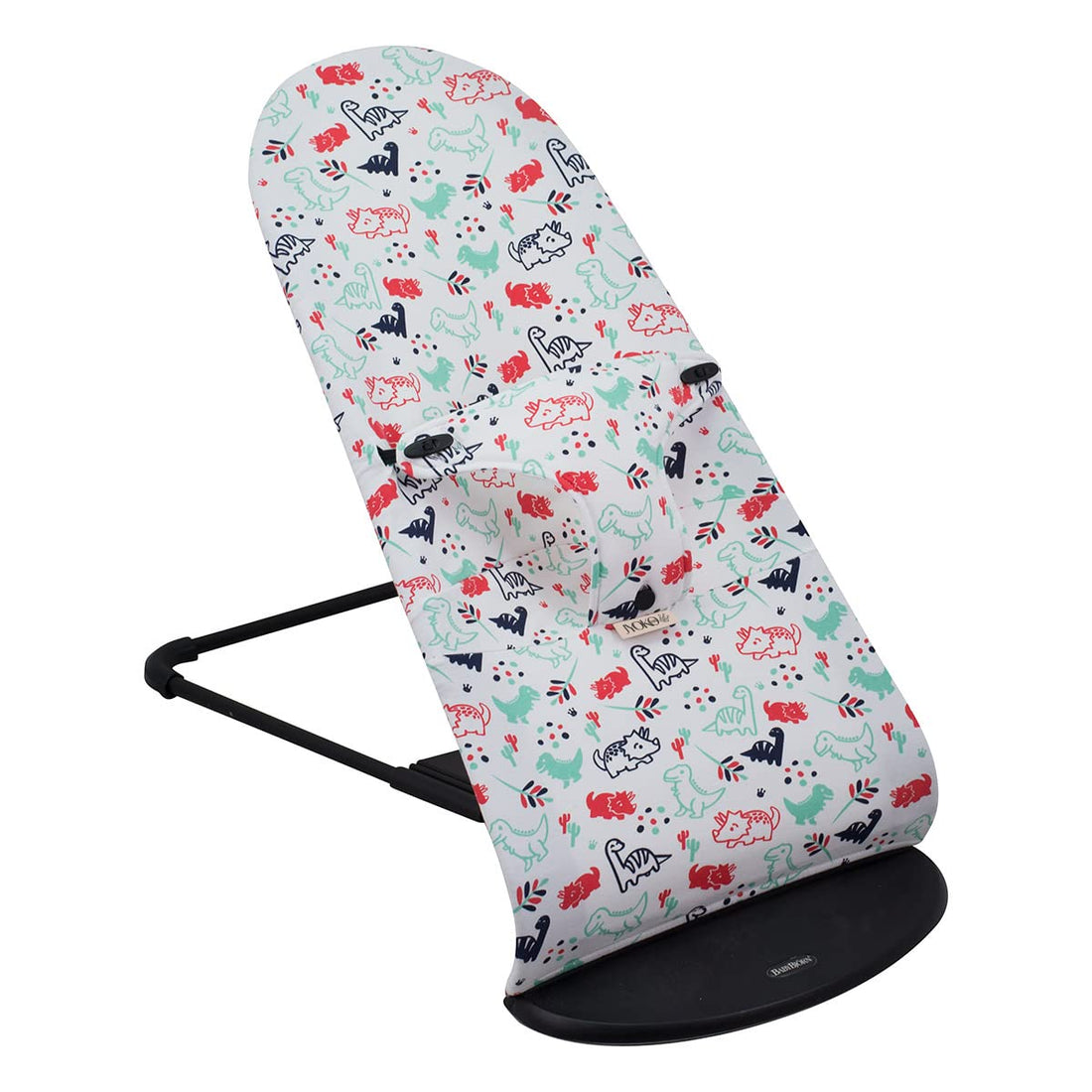 JYOKO Kids Cover Liner Compatible with Baby Bouncer Babybjorn Soft, Balance, Bliss and Mini (Cotton, Dino Party)